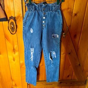 Forever 21 Paper Bag Jean